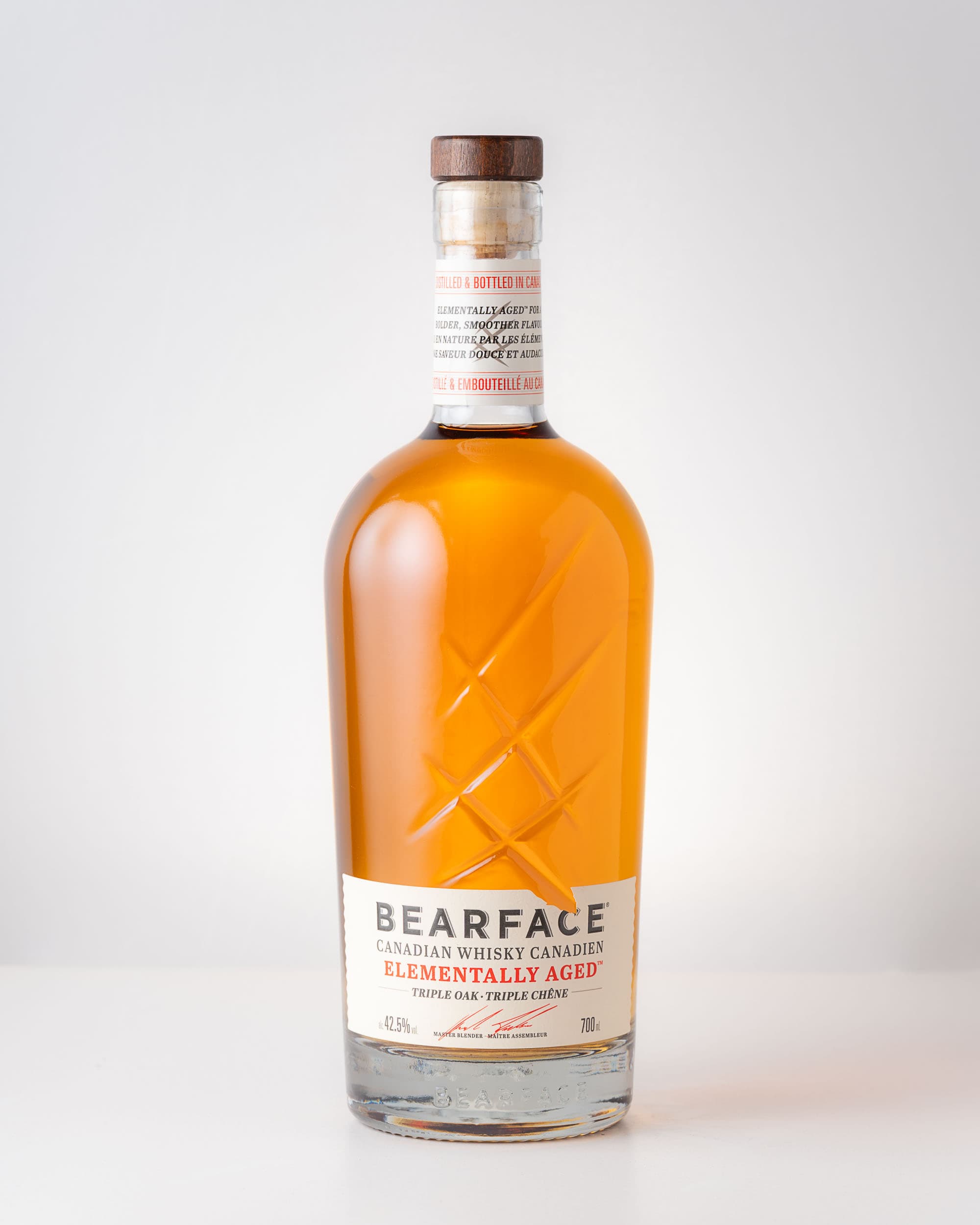 Bearface Triple Oak bottle