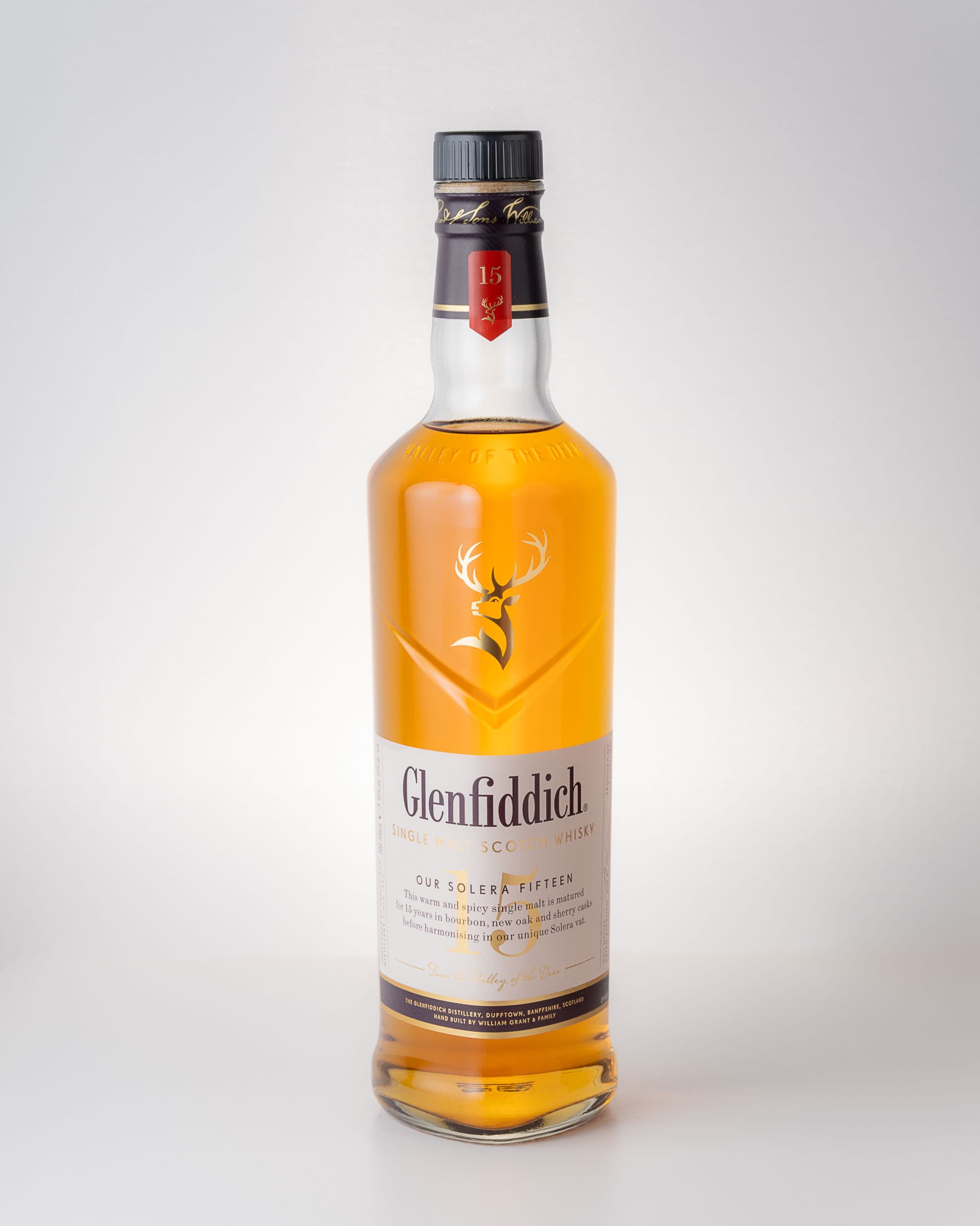 Glenfiddich 15 Solera bottle